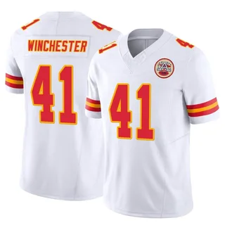 James Winchester Men's Kansas City Chiefs Nike Vapor F.U.S.E. Jersey - Limited White