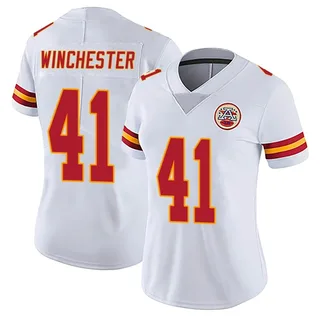 James Winchester Women's Kansas City Chiefs Nike Vapor Untouchable Jersey - Limited White