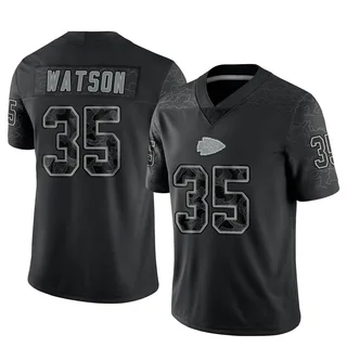 Jaylen Watson Men's Kansas City Chiefs Nike Reflective Jersey - Limited Black