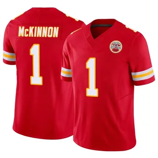 Jerick McKinnon Men's Kansas City Chiefs Vapor F.U.S.E. Jersey - Limited Red