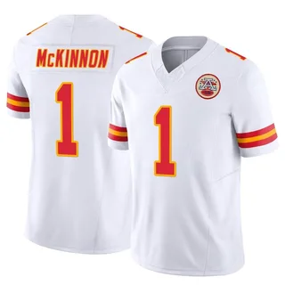 Jerick McKinnon Men's Kansas City Chiefs Nike Vapor F.U.S.E. Jersey - Limited White