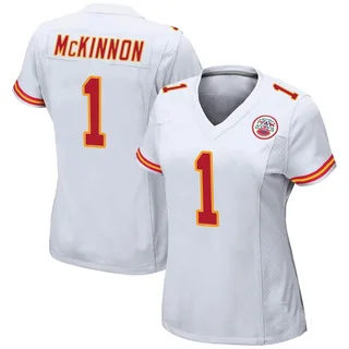 Jerick McKinnon Women's Kansas City Chiefs Nike Jersey - Game White