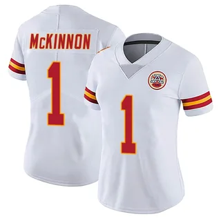 Jerick McKinnon Women's Kansas City Chiefs Nike Vapor Untouchable Jersey - Limited White