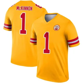 Jerick McKinnon Youth Kansas City Chiefs Nike Inverted Jersey - Legend Gold