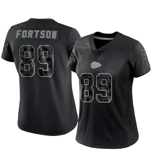 Jody Fortson Women's Kansas City Chiefs Nike Reflective Jersey - Limited Black