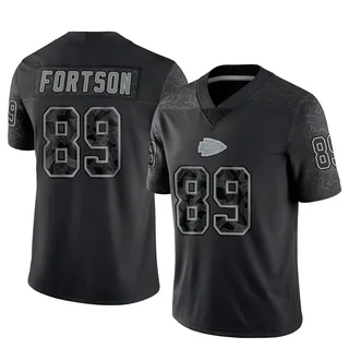 Jody Fortson Youth Kansas City Chiefs Nike Reflective Jersey - Limited Black