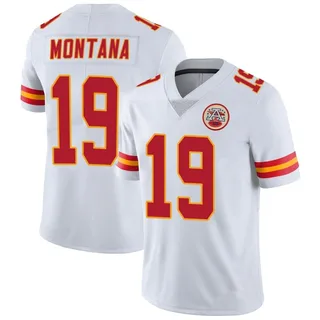 Joe Montana Men's Kansas City Chiefs Nike Vapor Untouchable Jersey - Limited White