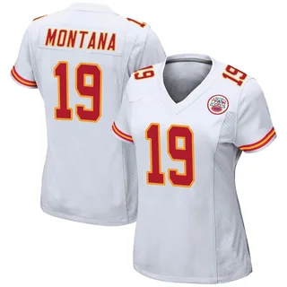 Joe Montana Women's Kansas City Chiefs Nike Jersey - Game White