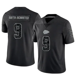 JuJu Smith-Schuster Men's Kansas City Chiefs Nike Reflective Jersey - Limited Black