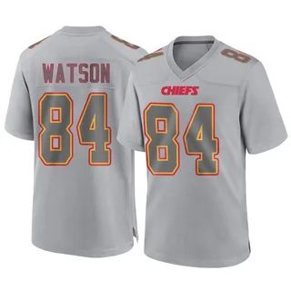 Justin Watson Men's Kansas City Chiefs Atmosphere Fashion Jersey - Game Gray