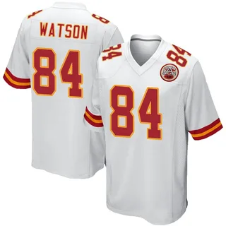 Justin Watson Men's Kansas City Chiefs Nike Jersey - Game White