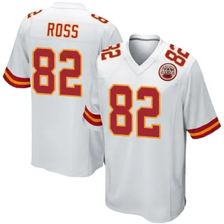 Justyn Ross Men's Kansas City Chiefs Nike Jersey - Game White