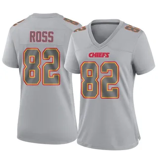 Justyn Ross Women's Kansas City Chiefs Nike Atmosphere Fashion Jersey - Game Gray