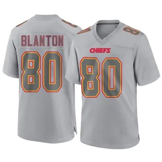 Kendall Blanton Men's Kansas City Chiefs Nike Atmosphere Fashion Jersey - Game Gray