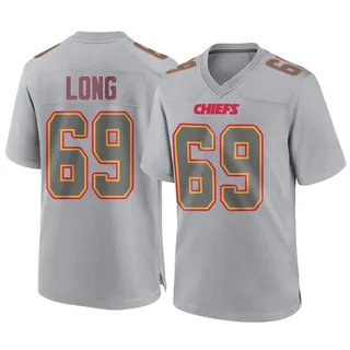 Kyle Long Youth Kansas City Chiefs Nike Atmosphere Fashion Jersey - Game Gray