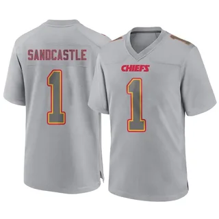 Leon Sandcastle Youth Kansas City Chiefs Nike Atmosphere Fashion Jersey - Game Gray