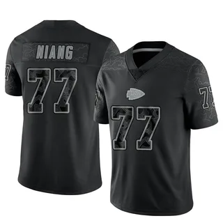 Lucas Niang Men's Kansas City Chiefs Nike Reflective Jersey - Limited Black