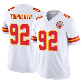 Marlon Tuipulotu Men's Kansas City Chiefs Nike Vapor F.U.S.E. Jersey - Limited White