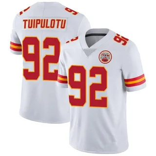 Marlon Tuipulotu Men's Kansas City Chiefs Nike Vapor Untouchable Jersey - Limited White