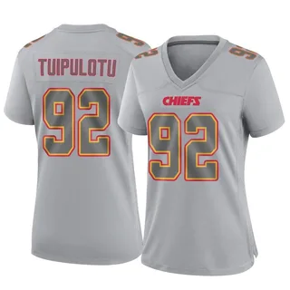 Marlon Tuipulotu Women's Kansas City Chiefs Nike Atmosphere Fashion Jersey - Game Gray