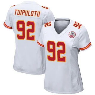 Marlon Tuipulotu Women's Kansas City Chiefs Nike Jersey - Game White