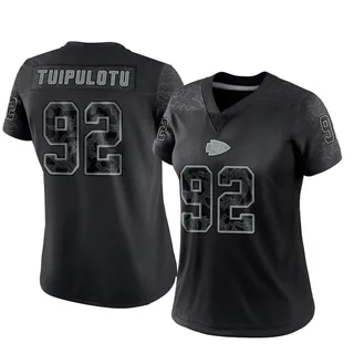 Marlon Tuipulotu Women's Kansas City Chiefs Nike Reflective Jersey - Limited Black