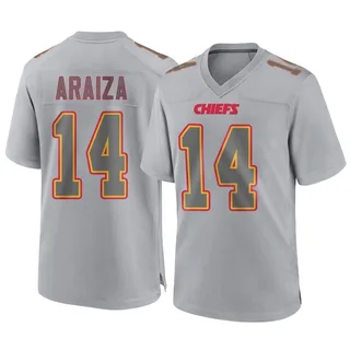 Matt Araiza Youth Kansas City Chiefs Nike Atmosphere Fashion Jersey - Game Gray