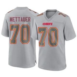 McKade Mettauer Men's Kansas City Chiefs Nike Atmosphere Fashion Jersey - Game Gray