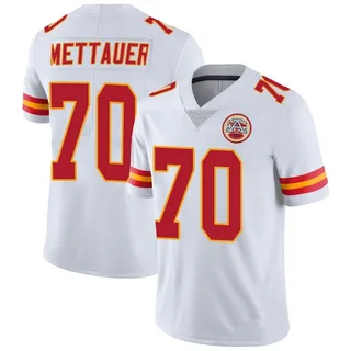 McKade Mettauer Men's Kansas City Chiefs Nike Vapor Untouchable Jersey - Limited White