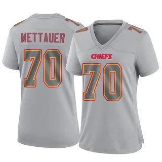 McKade Mettauer Women's Kansas City Chiefs Nike Atmosphere Fashion Jersey - Game Gray