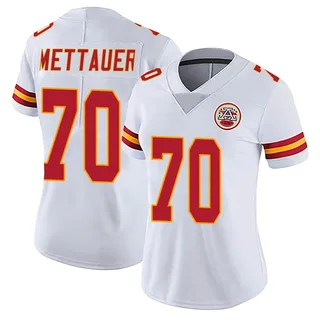 McKade Mettauer Women's Kansas City Chiefs Nike Vapor Untouchable Jersey - Limited White