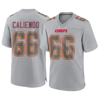 Mike Caliendo Men's Kansas City Chiefs Nike Atmosphere Fashion Jersey - Game Gray