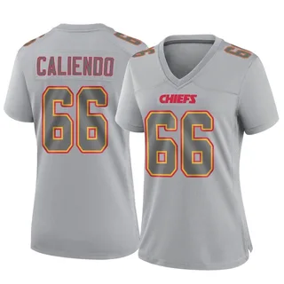 Mike Caliendo Women's Kansas City Chiefs Nike Atmosphere Fashion Jersey - Game Gray