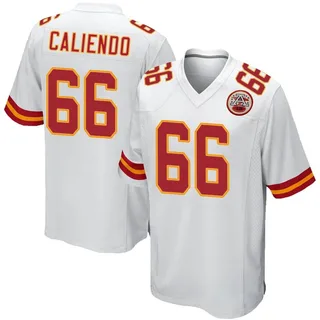 Mike Caliendo Youth Kansas City Chiefs Nike Jersey - Game White