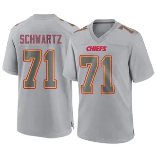 Mitchell Schwartz Men's Kansas City Chiefs Atmosphere Fashion Jersey - Game Gray