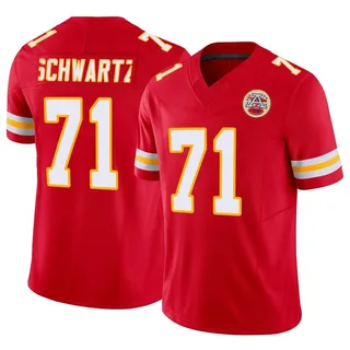 Mitchell Schwartz Men's Kansas City Chiefs Vapor F.U.S.E. Jersey - Limited Red