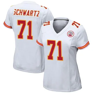 Mitchell Schwartz Women's Kansas City Chiefs Nike Jersey - Game White