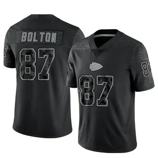 Nick Bolton Youth Kansas City Chiefs Nike Reflective Jersey - Limited Black