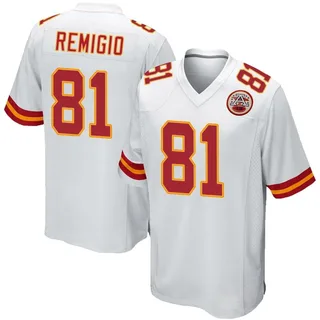 Nikko Remigio Men's Kansas City Chiefs Nike Jersey - Game White