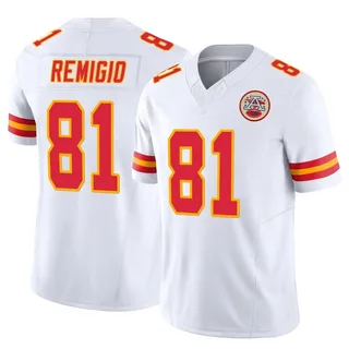 Nikko Remigio Youth Kansas City Chiefs Nike Vapor F.U.S.E. Jersey - Limited White