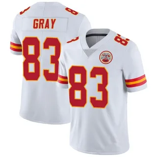 Noah Gray Men's Kansas City Chiefs Nike Vapor Untouchable Jersey - Limited White