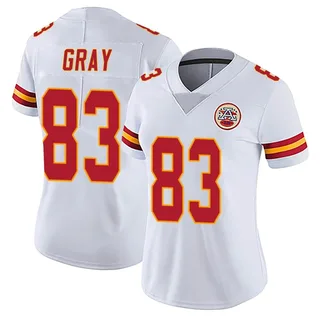 Noah Gray Women's Kansas City Chiefs Nike Vapor Untouchable Jersey - Limited White