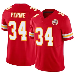 Samaje Perine Youth Kansas City Chiefs Nike Vapor F.U.S.E. Jersey - Limited Red