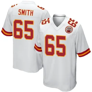 Trey Smith Men's Kansas City Chiefs Nike Jersey - Game White