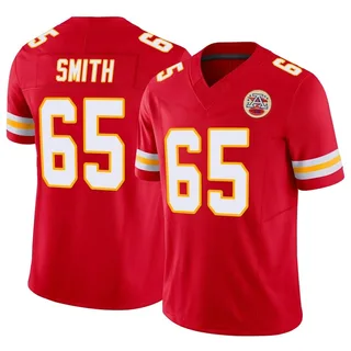 Trey Smith Men's Kansas City Chiefs Vapor F.U.S.E. Jersey - Limited Red