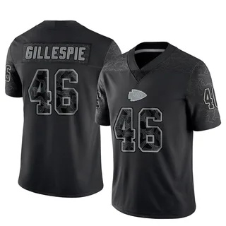 Tyree Gillespie Men's Kansas City Chiefs Nike Reflective Jersey - Limited Black