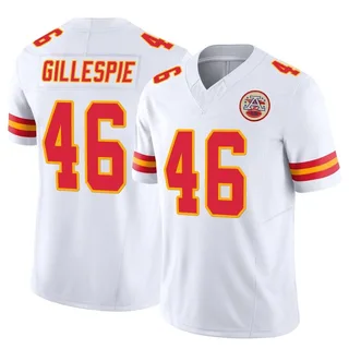 Tyree Gillespie Men's Kansas City Chiefs Nike Vapor F.U.S.E. Jersey - Limited White