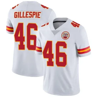 Tyree Gillespie Men's Kansas City Chiefs Nike Vapor Untouchable Jersey - Limited White